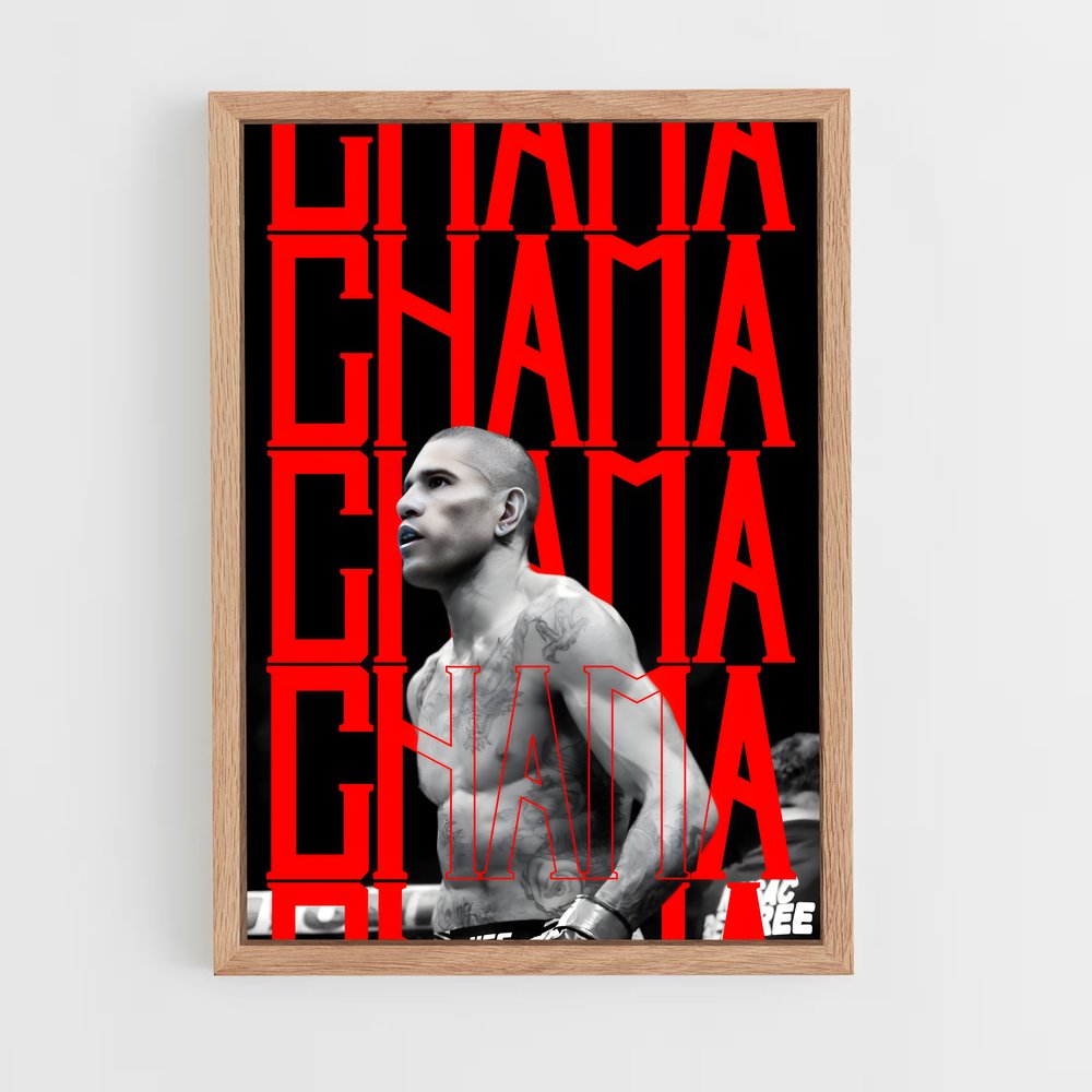 Poster Alex pereira découle – affiche MMA (vue 4)